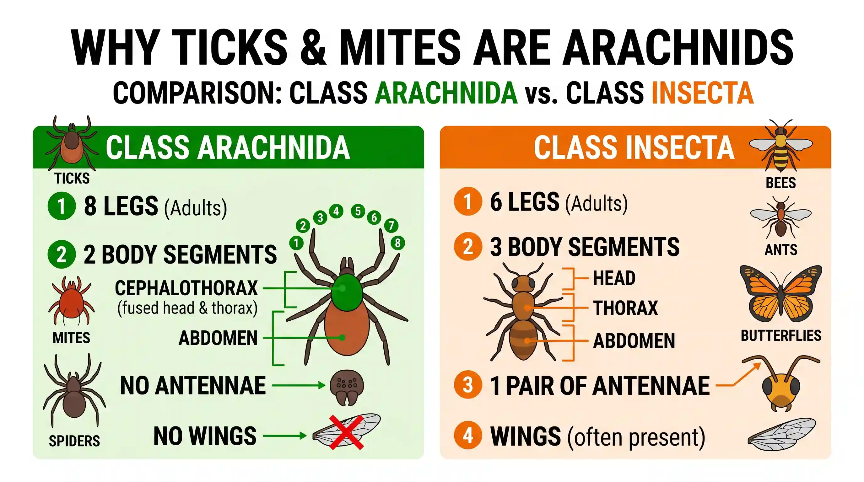 science-and-technology: Ticks and mites are actually