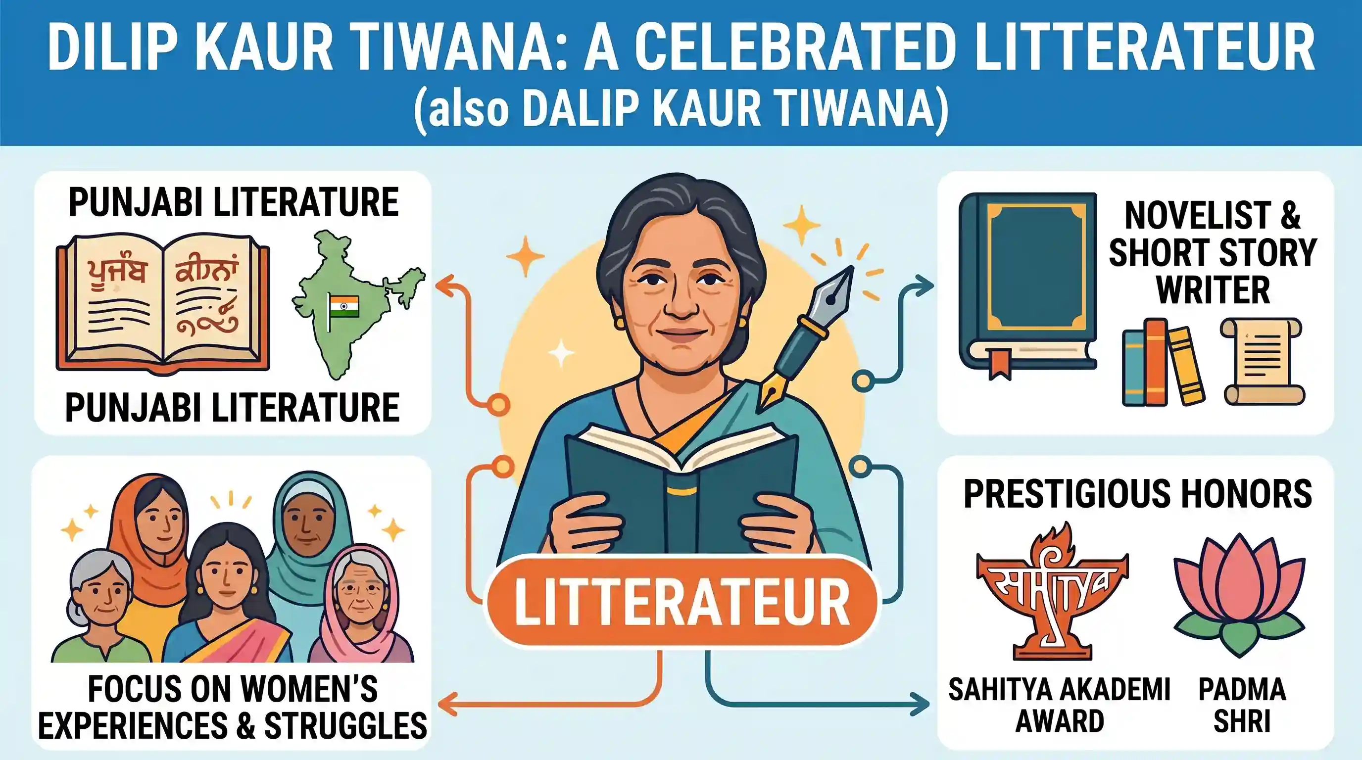 art-and-culture: Dilip Kaur Tiwana is well known as a