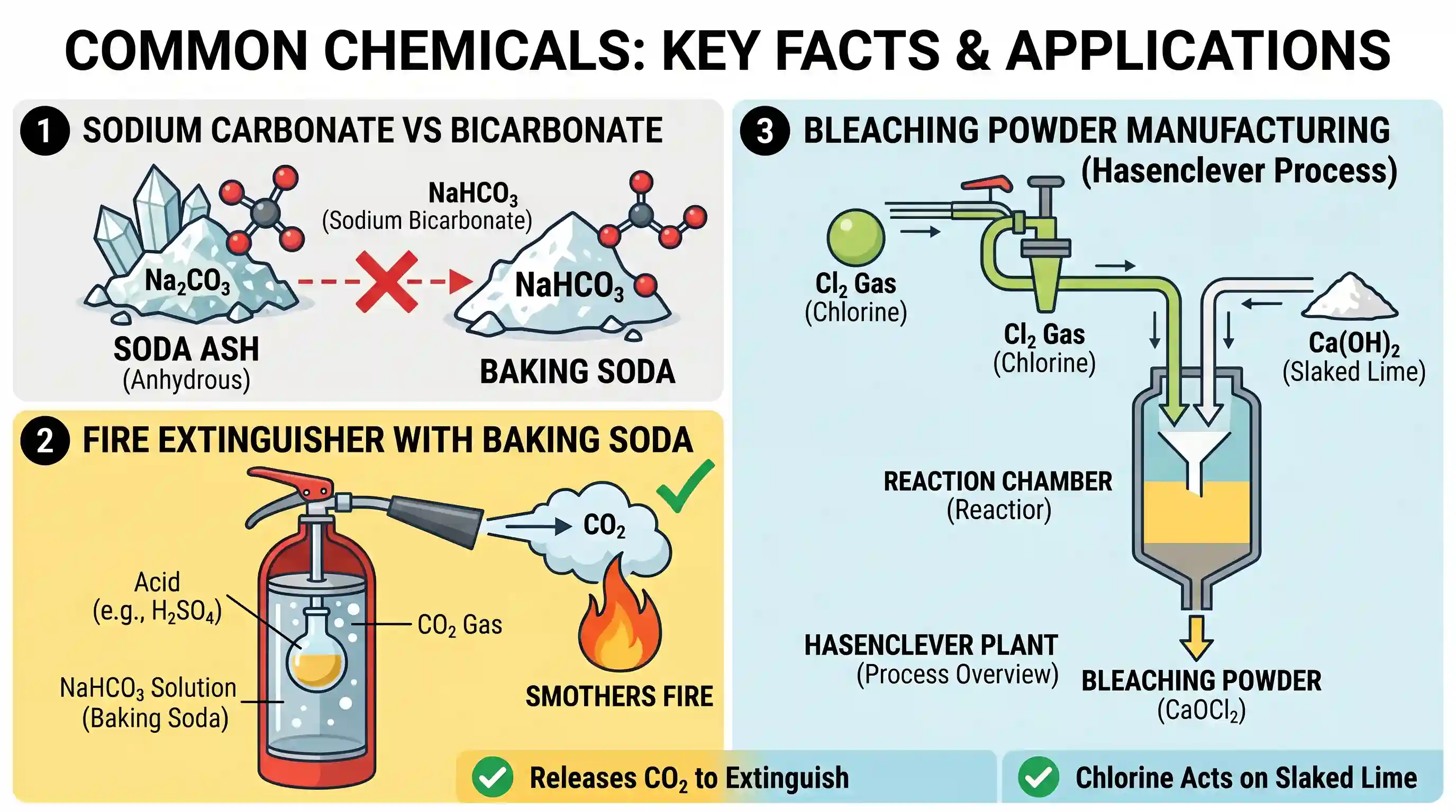science-and-technology: Consider the following statements: 1. Anhydrous sodium carbonate is commonly known as baking soda. 2. Baking soda is use
