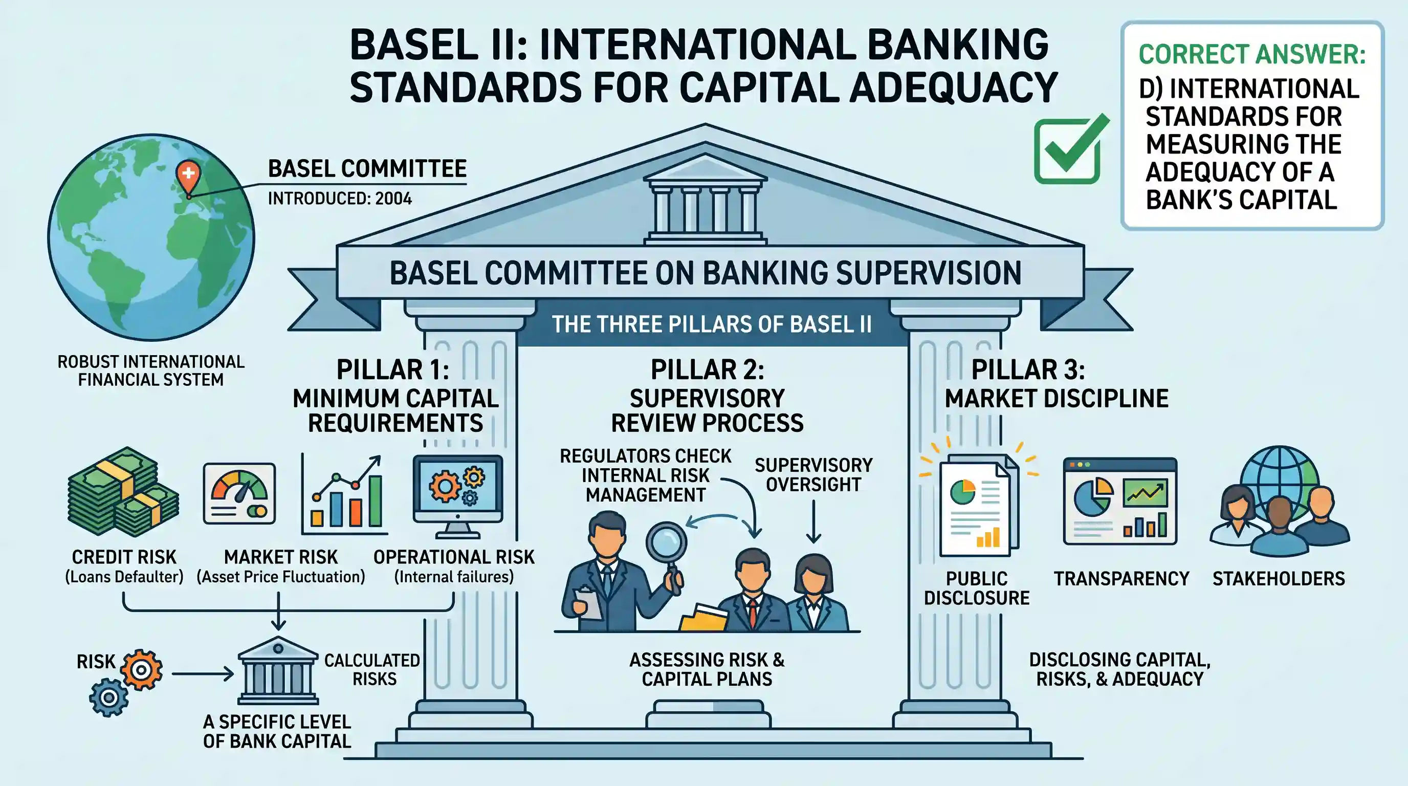 economy: Basel II relates to which one of the following?