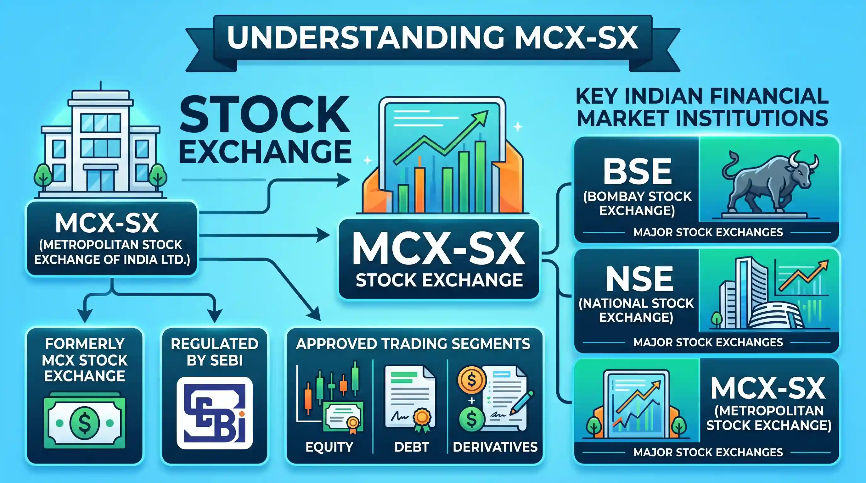 economy: In the context of Indian news in recent times, what is MCX-SX?