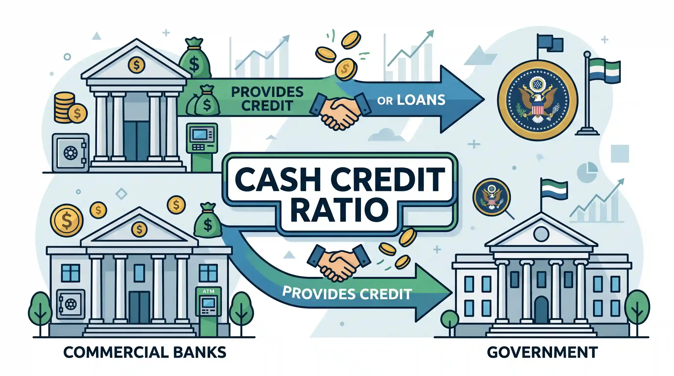 economy: Which of the following terms indicates a mechanism used by commercial banks for providing credit to the government?