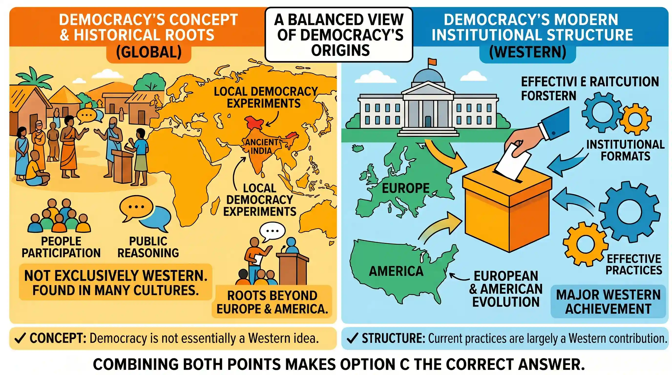 Reading Comprehension: Passage-1 The subject of democracy has become severely muddled because of the way the rhetoric surrounding it has been u