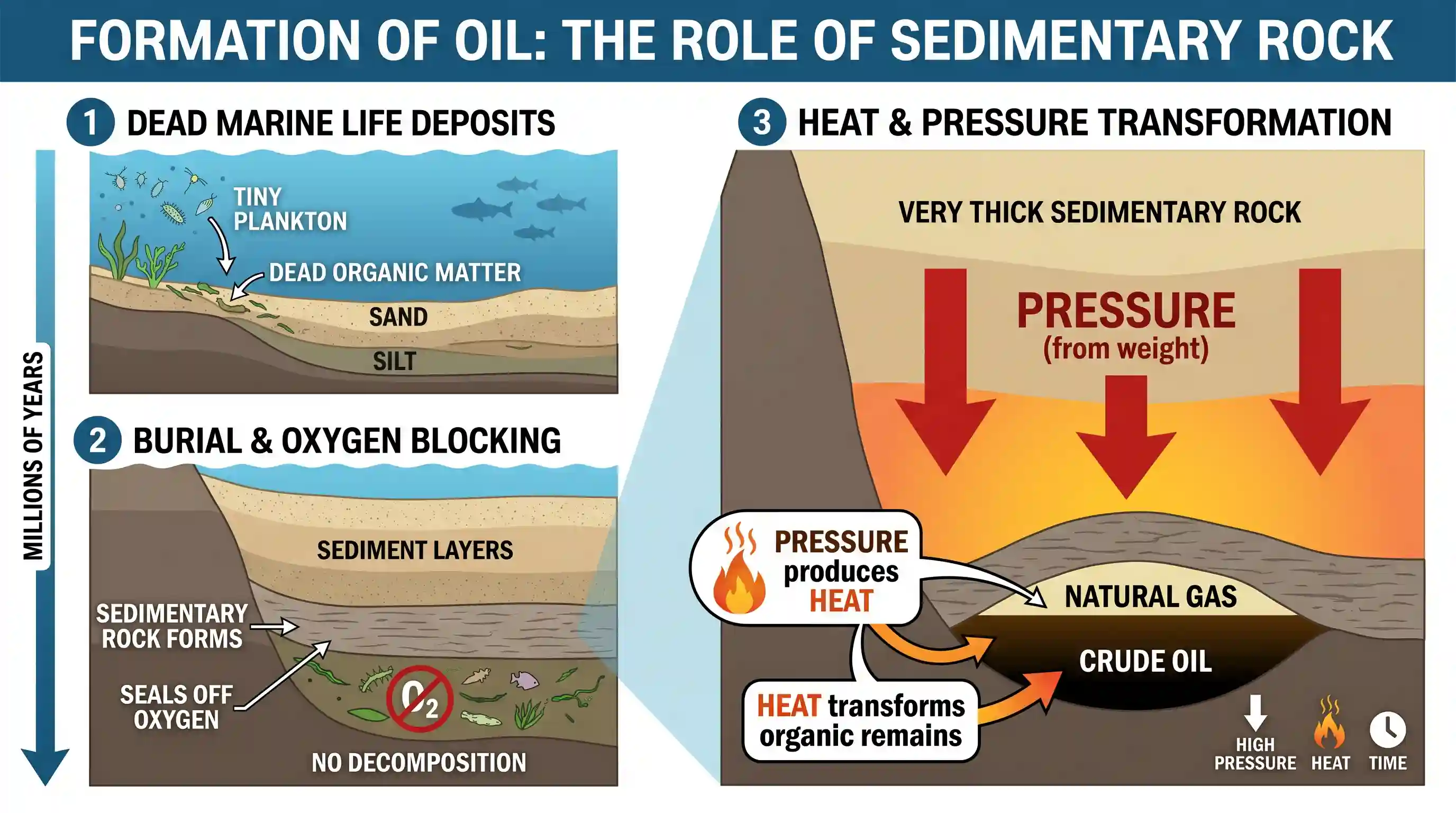 Reading Comprehension: Passage Crude mineral oil comes out of the earth as a thick brown or black liquid with a strong smell. It is a complex m