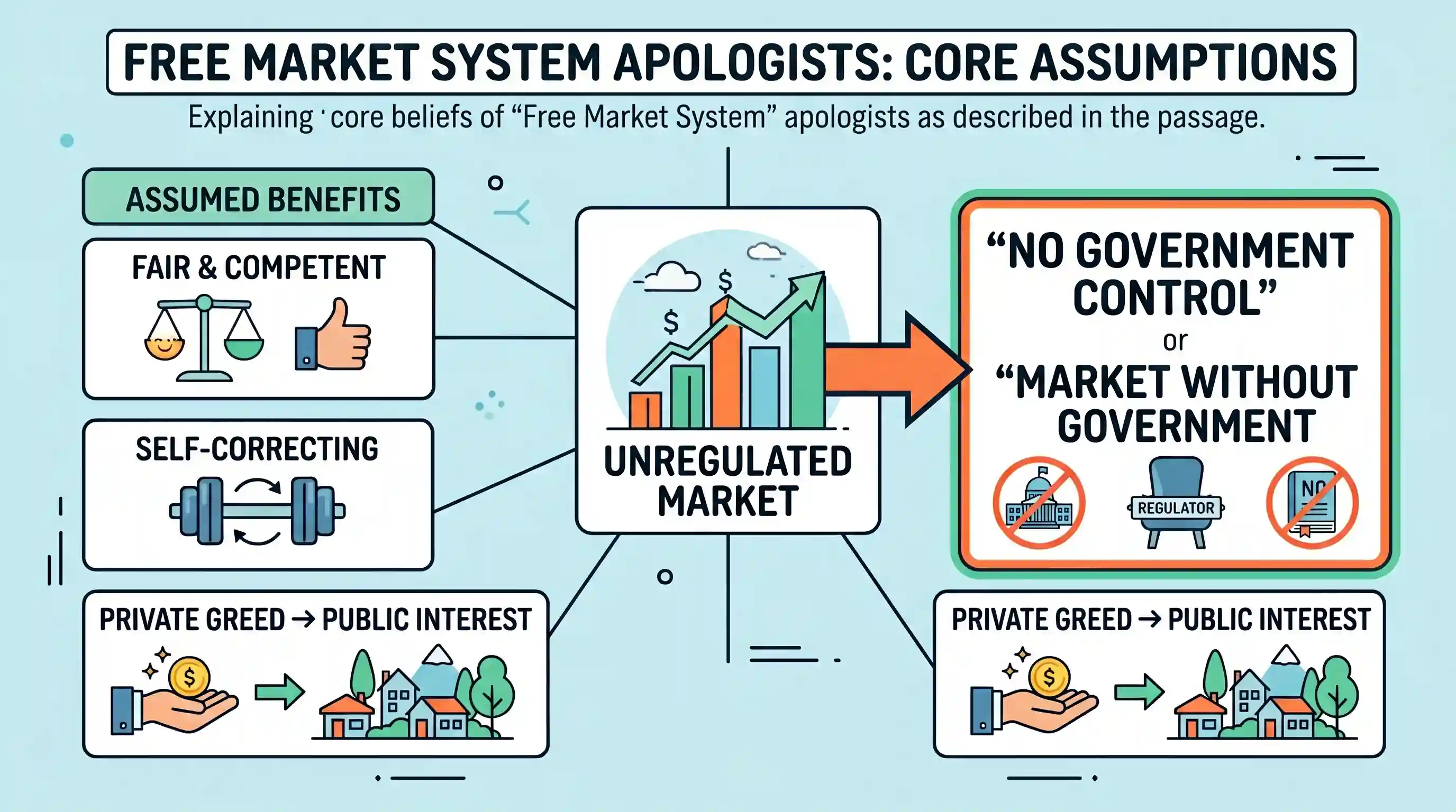 Reading Comprehension: Many nations now place their faith in capitalism and governments choose it as the strategy to create wealth for their pe