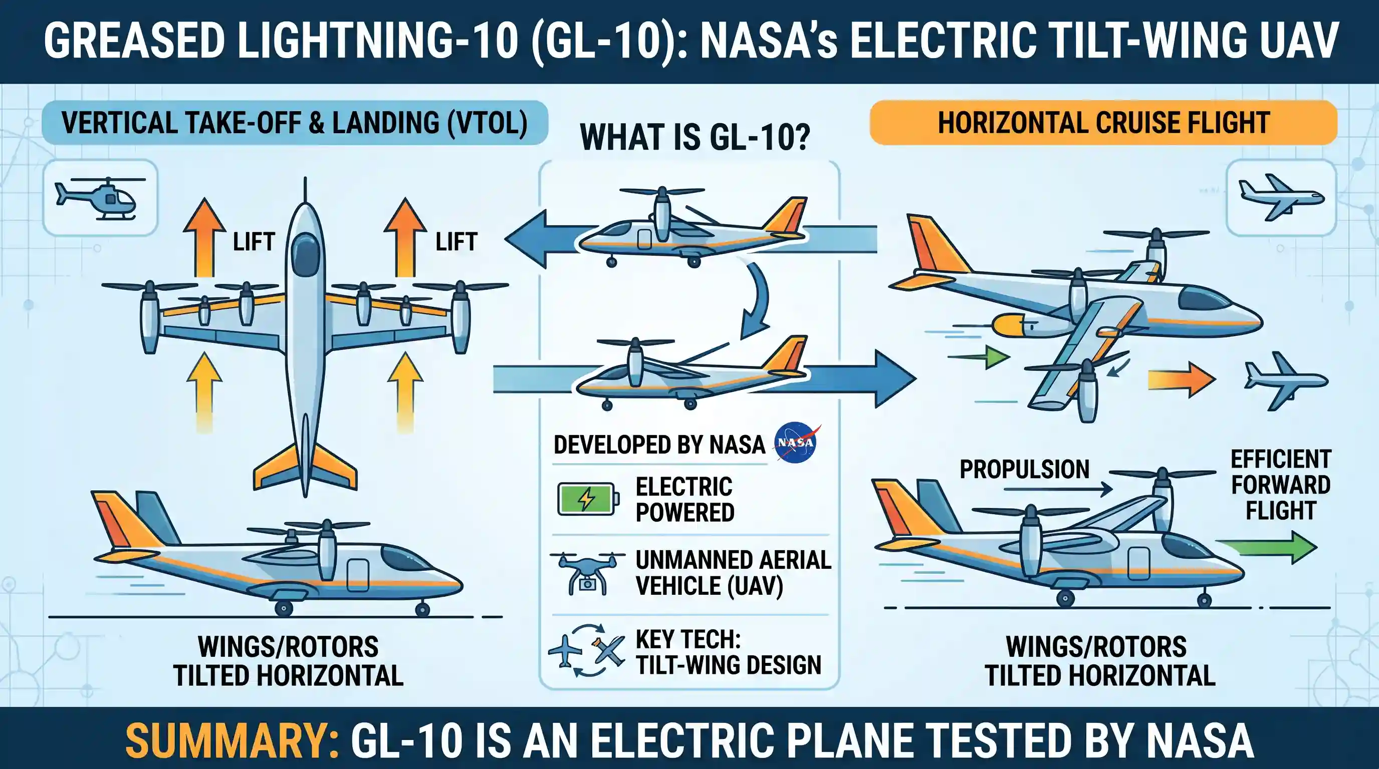 science-and-technology: What is 'Greased Lightning-10 (GL-10)', recently in the news?