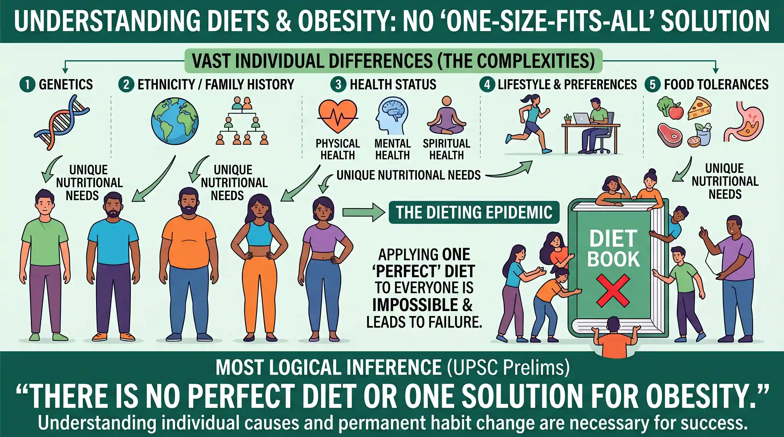 Reading Comprehension: The practice of dieting has become an epidemic; everyone is looking out for a way to attain that perfect body. We are al