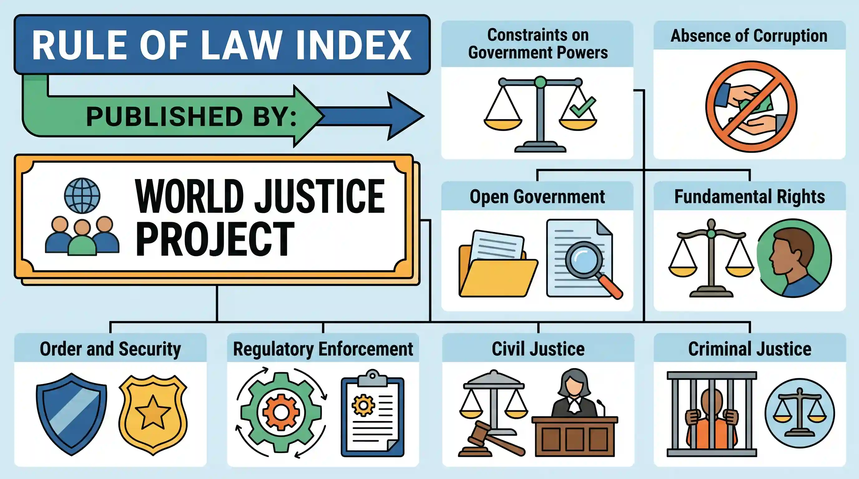 polity-and-governance: "Rule of Law Index" is released by which of the following?