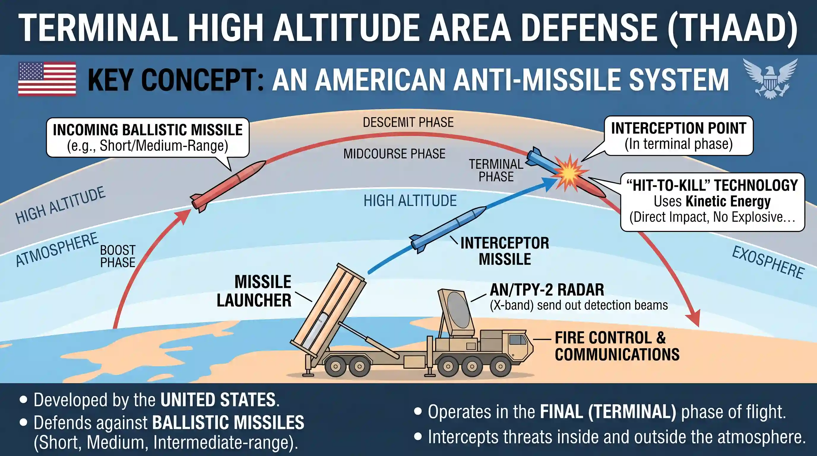 science-and-technology: What is "Terminal High Altitude Area Defense (THAAD)", sometimes seen in the news?