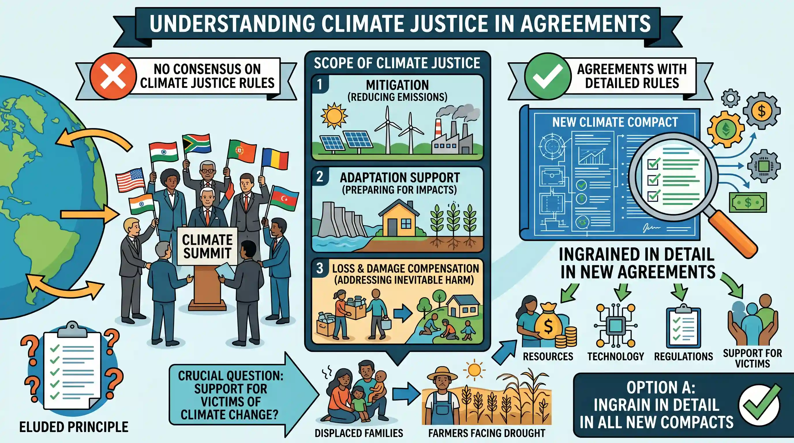 Reading Comprehension: Along with sustainable lifestyles, climate justice is regarded as a significant principle in environmental parlance. Bot