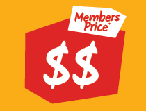 Enjoy members only prices