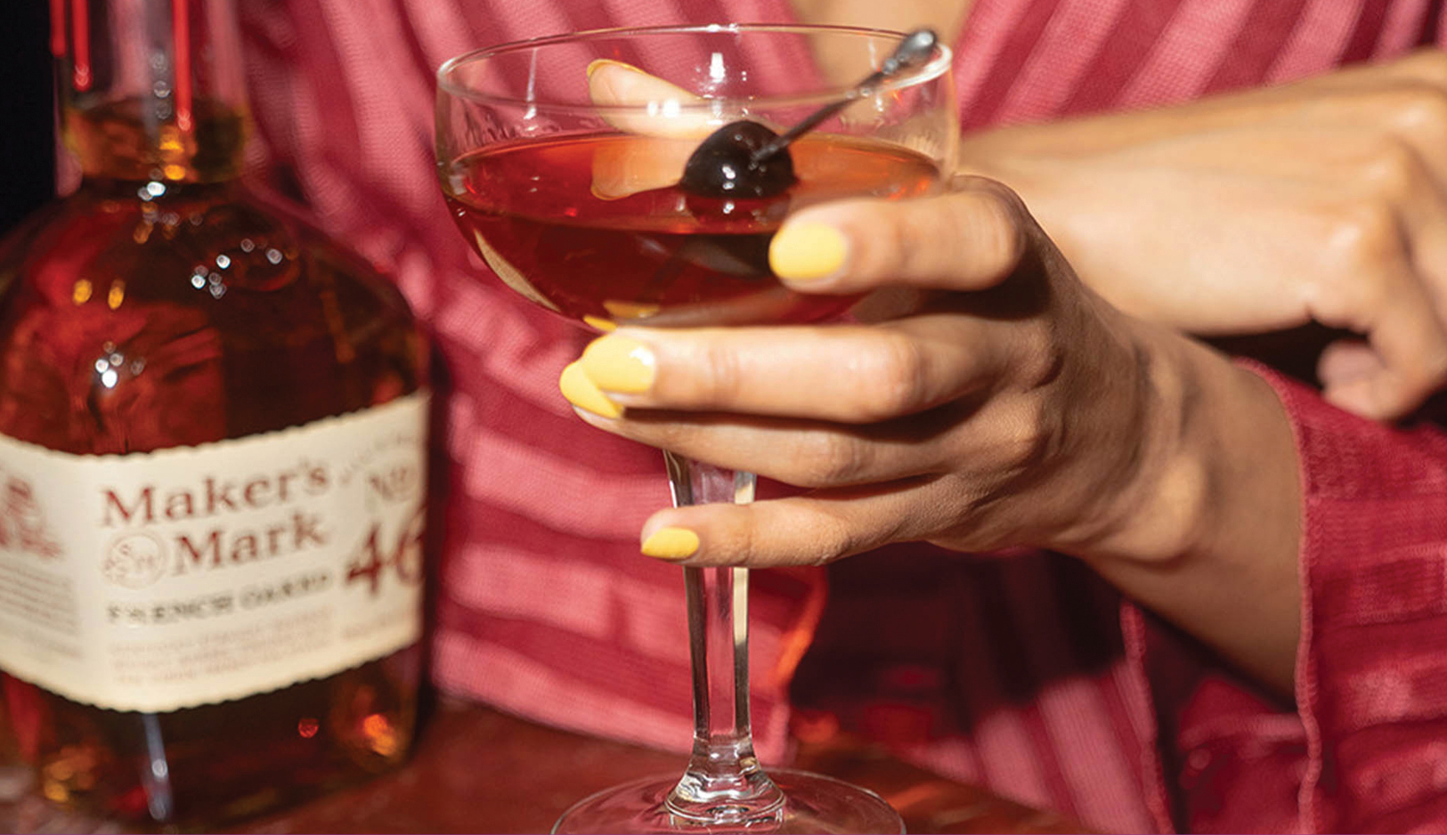 discover maker's 46 manhattan cocktail