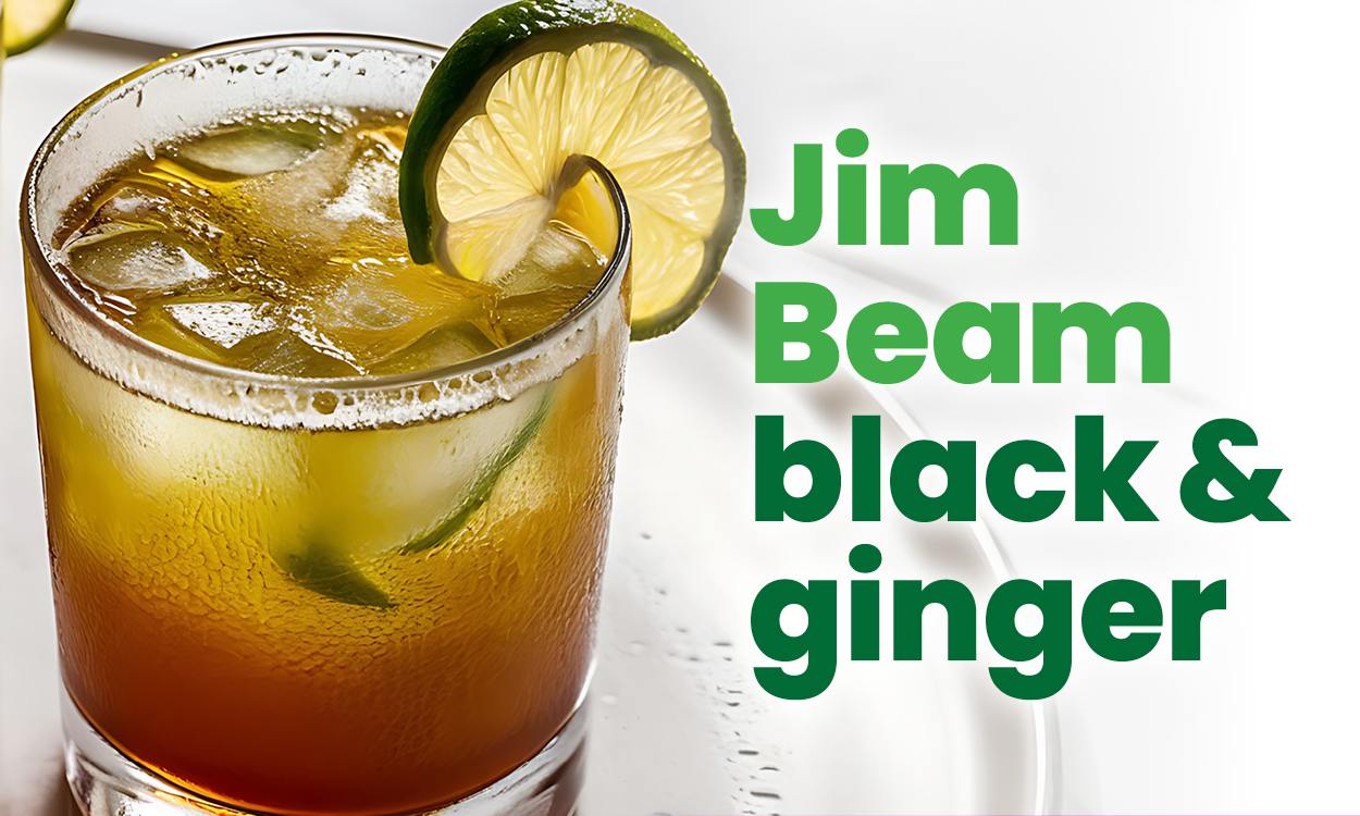 good value jim beam black and ginger gallery image