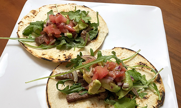 Steak Tostadas