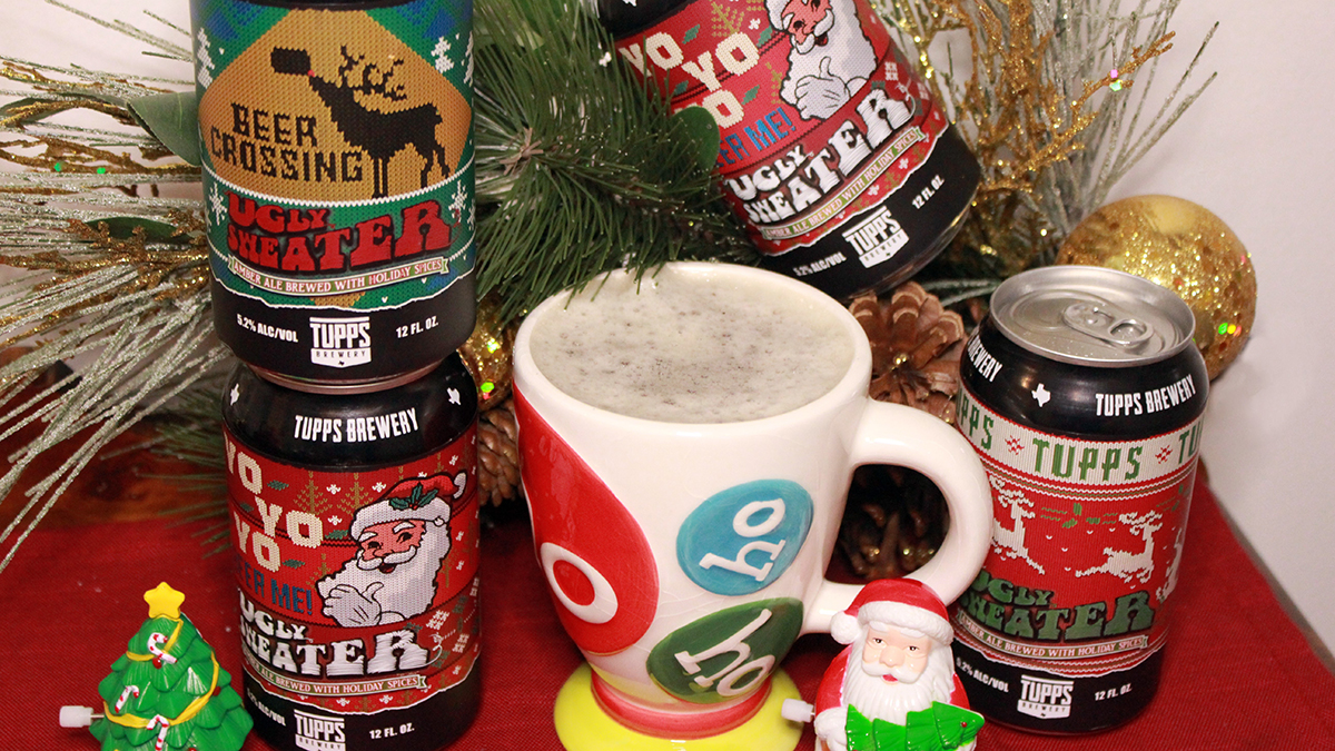 TUPPS UGLY SWEATER HOLIDAY SPICE AMBER ALE