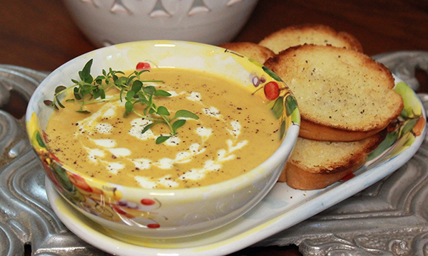 Creamy Butternut Squash Soup 