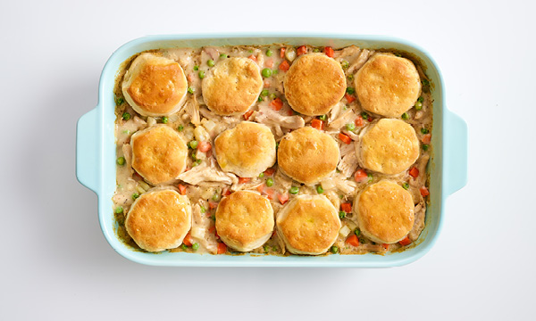 Biscuit Chicken Pot Pie