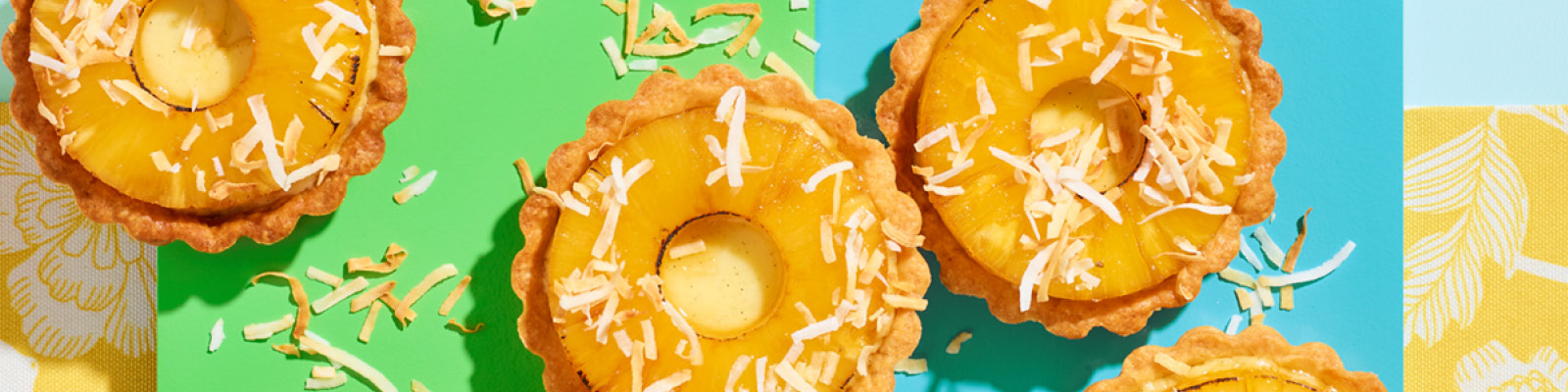 Piña Colada Tarts 