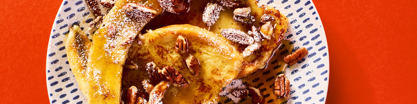 Banana-Custard French Toast