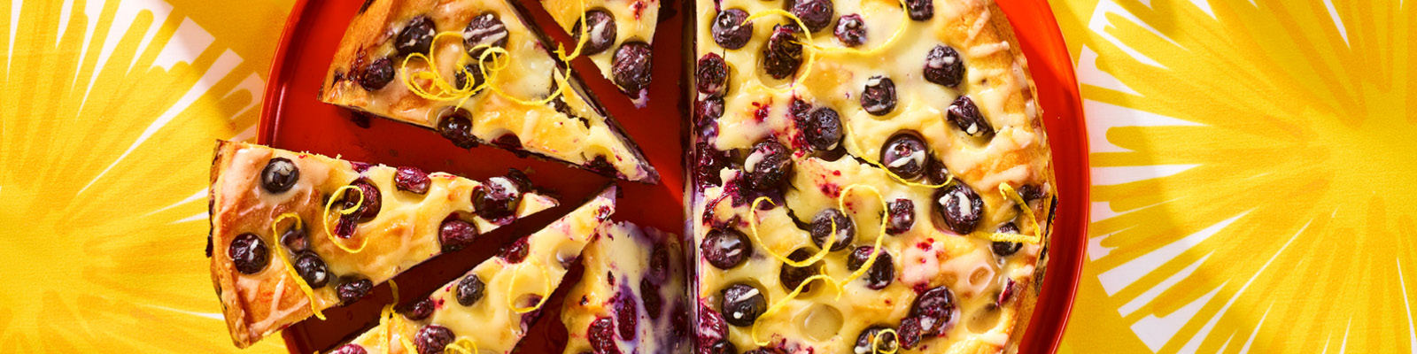 Blueberry-Lemon Ricotta Cake