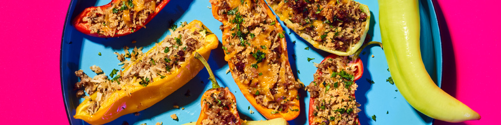 Stuffed Banana Peppers