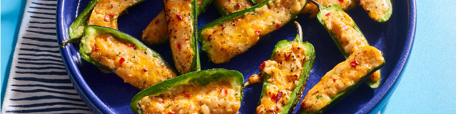 Pimiento Cheese Jalapeño Poppers