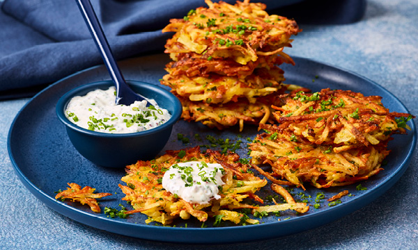 Carrot, Parsnip & Potato Fritters