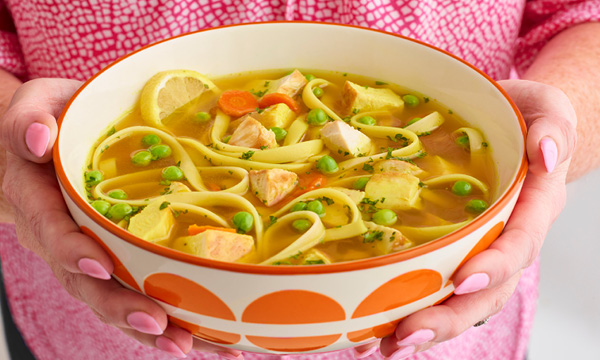 Ginger-Turmeric Chicken Noodle Soup