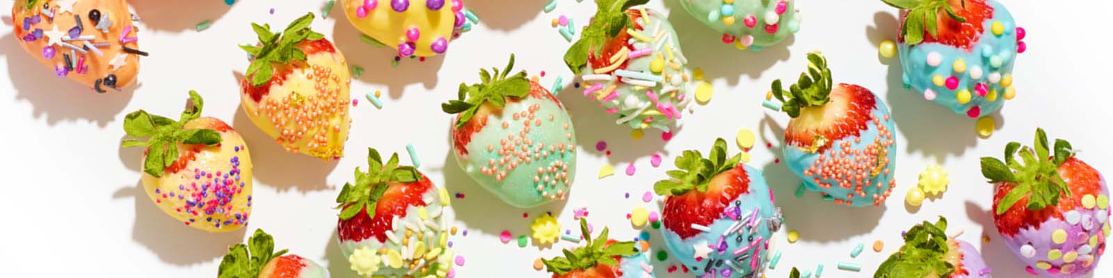 Easter Pastel Chocolate-Dipped Strawberries