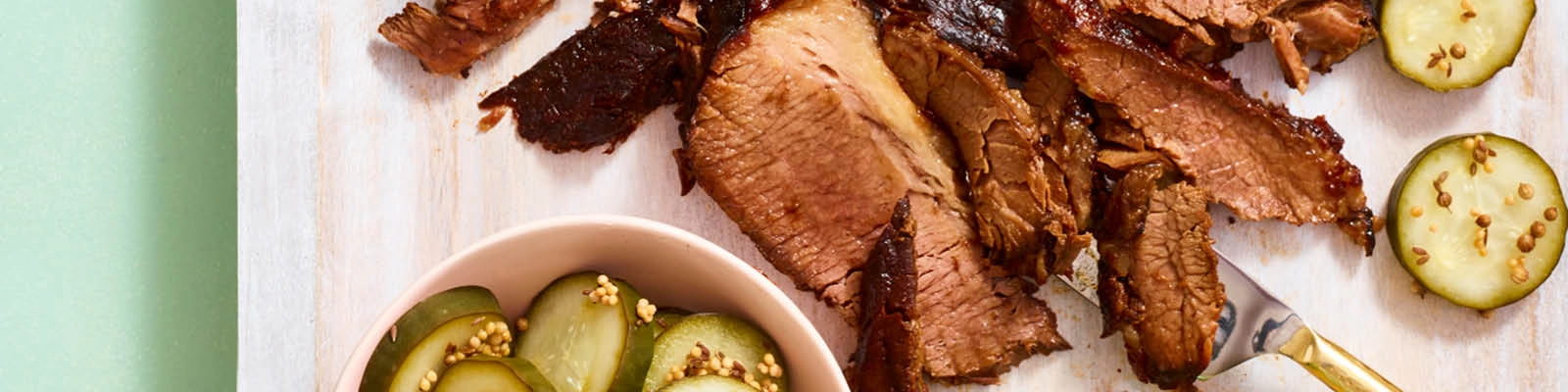 Slow Cooker Barbecue Brisket 