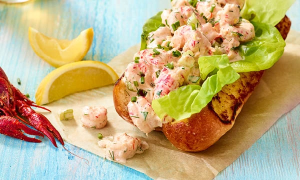 Remoulade Crawfish Rolls