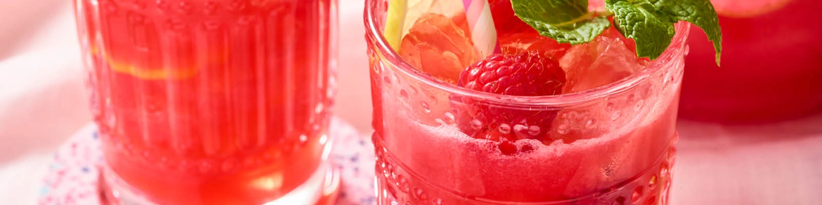 Sparkling Raspberry Lemonade 