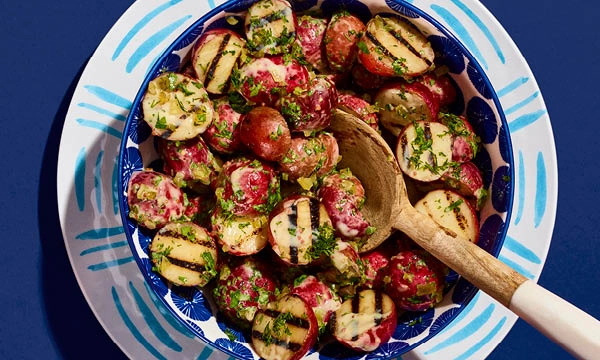 Grilled Potato Salad