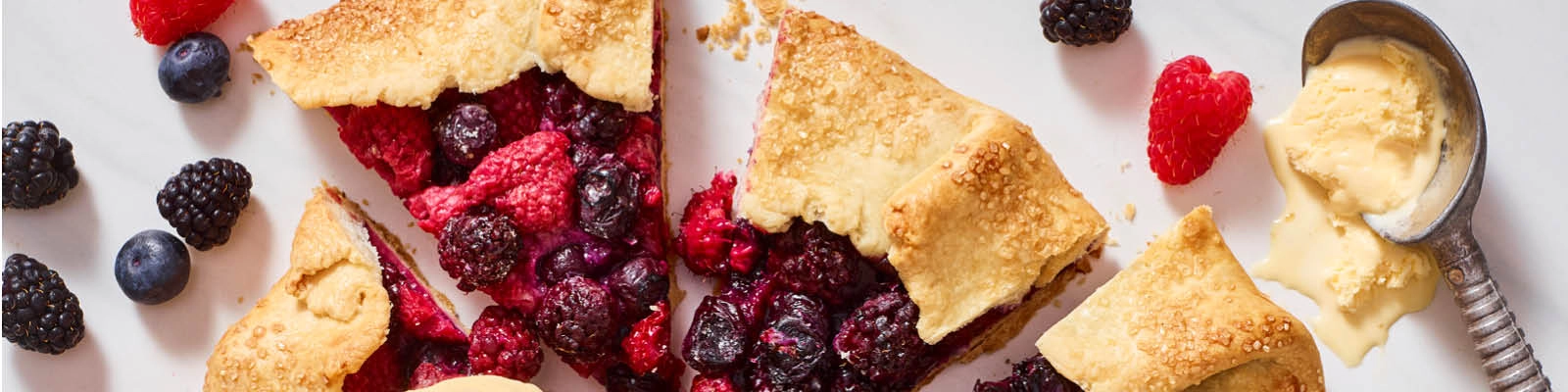 Mixed Berry Galette 