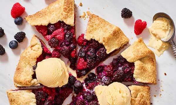 Mixed Berry Galette 