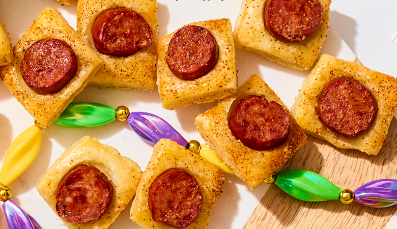 Cajun Sausage Puffs