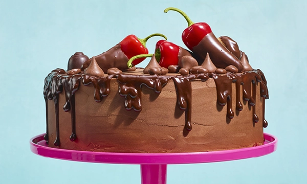 Chile-Kissed Chocolate Cake