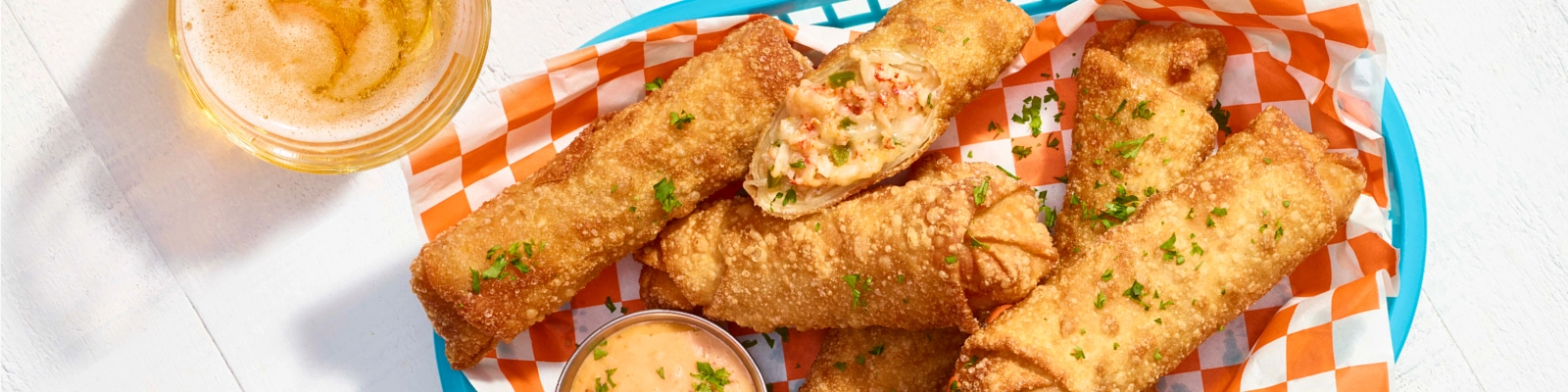 Crawfish Egg Rolls