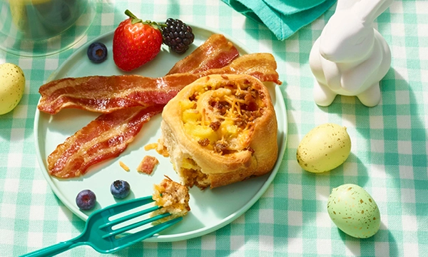 Stuffed Breakfast Rolls