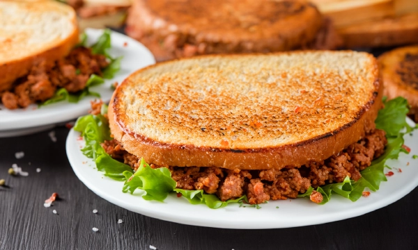 Barbecue Turkey Meatloaf Sandwiches 