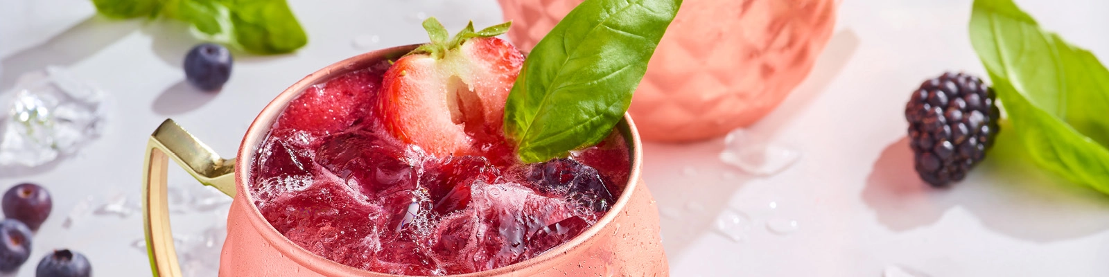 Very Berry Basil Mule 