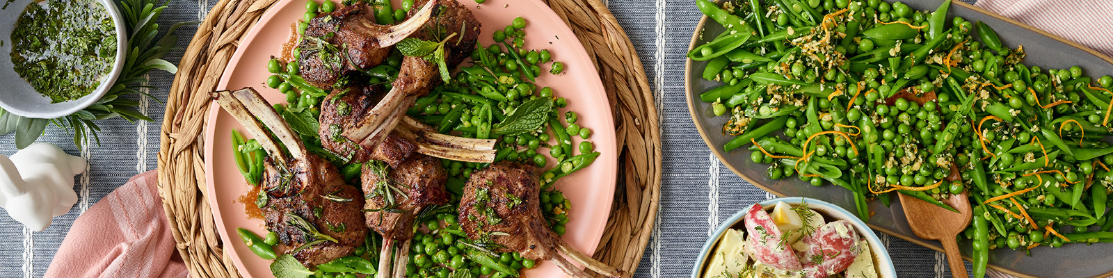 Lamb Chops with Fresh Mint Sauce