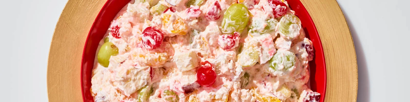 Creamy Christmas Fruit Salad