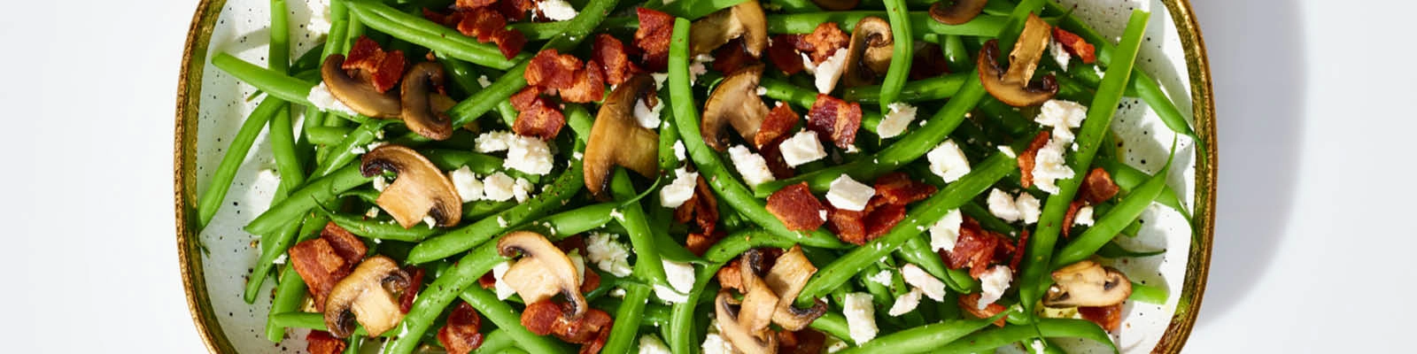 Green Beans with Crispy Bacon