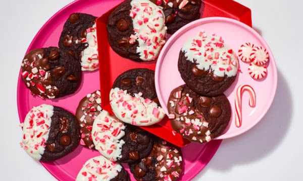 Double-Chocolate Peppermint Cookies