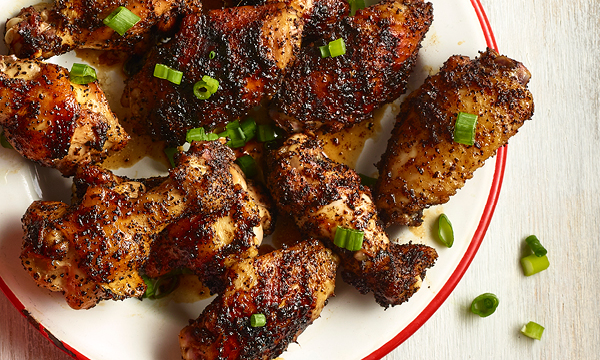 Cajun Spice-Rubbed Chicken Wings