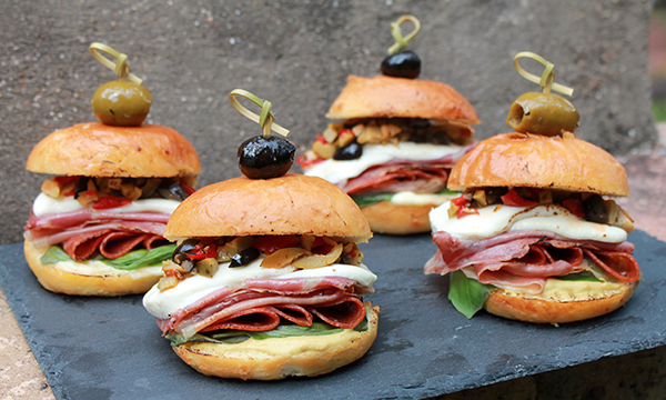 Hot Italian Sliders