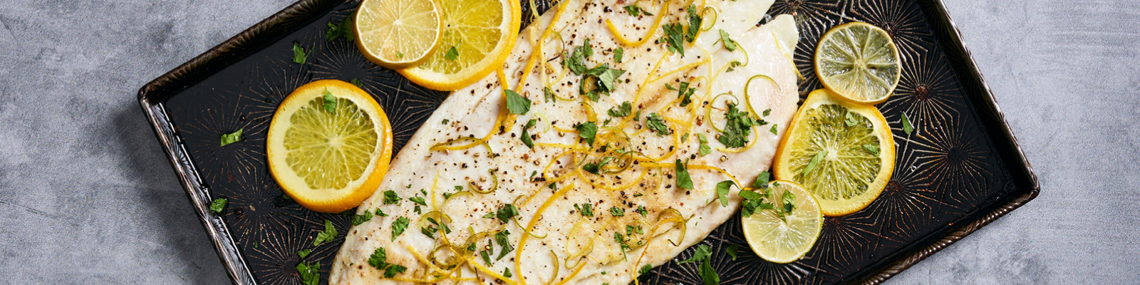 Baked Flounder with Citrus Butter