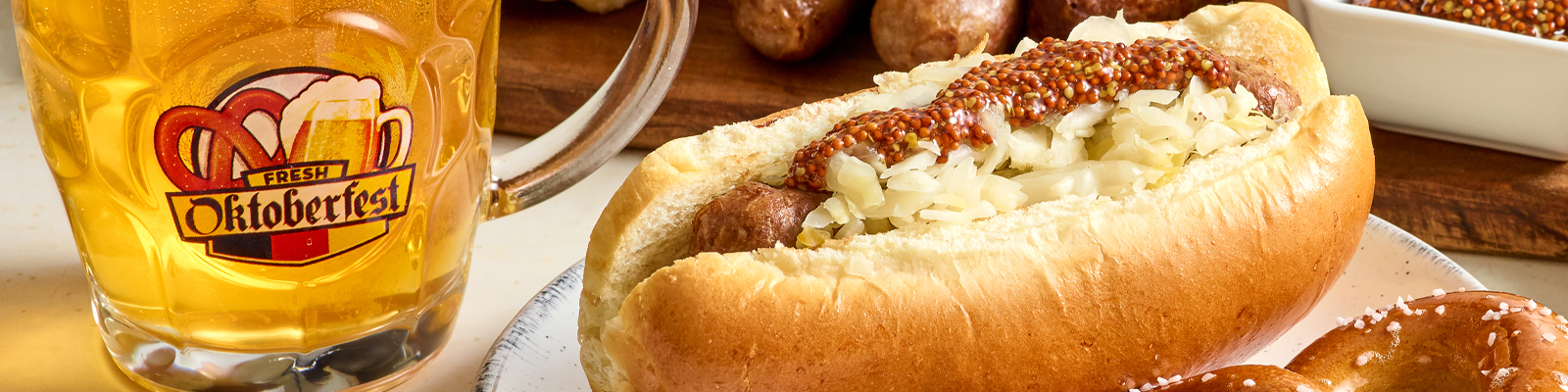 Beer-Bratwurst Featuring Sam Adams Octoberfest