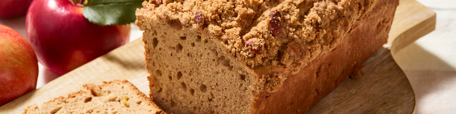 Apple-Cinnamon Streusel Bread